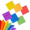 60 pcs Multicolor Paper Napkins - 25x25cm Rainbow Serviettes Party Napkins for Birthdays, Father's Day, Graduation and All Occasions, Multicolor Lunch Napkins view 1
