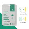 Omega 3 DHA 550mg Per Capsule for Brain & Eye Health (30) | 1-A-Day | Vegan Omega 3 Algae Oil | High DHA Supplements | Double Concentrated Algae Omega 3 Vegan DHA | 1 Month Supply view 3