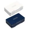 Extra Large Weekly Pill Organizer 3 Times a Day, 8-Day Pill Box Pill Case, Vitamin Planner Organizer, Medicine Pill Organizer Box, Removable Compartments Moisture-Proof Blue view 2