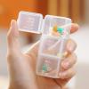 Extra Large Weekly Pill Organizer 3 Times a Day, 8-Day Pill Box Pill Case, Vitamin Planner Organizer, Medicine Pill Organizer Box, Removable Compartments Moisture-Proof Blue view 4
