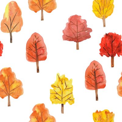 20 Napkins Autumn Colourful Autumn Trees as Table Decoration Paper Napkins with Motif Also for Decoupage and Decoupage 33 x 33 cm