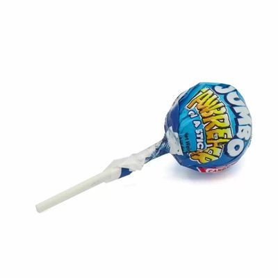 Blue Razz Jumbo Jawbreaker on a Stick - 40 (Box) Lollipop Sweets