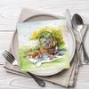 20 Napkins Summer Picnic Place Table Decoration Paper Napkins with Motif Also for Decoupage and Decoupage 33 x 33 cm view 2