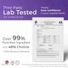 vP Vitality Pro Alpha GPC 300mg x 90 Capsules - Over 99% Purity and 40% Choline Third Party Tested - L-Alpha-Glycerylphosphorylcholine Supplement - Vitality Pro view 4