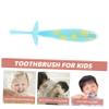 GOOHOCHY Firm Toothbrush for Adults u Shaped Brush Head Non-Slip Toothbrush Boys and Girls Tooth Brush Boy Girl Teeth Cleaner view 2