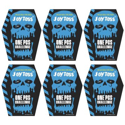 Joytoss one-pcs-Challenge (Pack of 6) | Extreme Spicy Tortilla Chips | Hottest Chips in the World | Ultimate Hot Snack | 30 Grams
