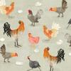 20 Napkins Animal Motifs Many Lively Chickens as Table Decoration Paper Napkins with Motif Also for Decoupage and Decoupage 33 x 33 cm view 1
