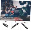 ABOOFAN 4pcs Folding Beard Comb Portable Pocket Mustache Hair Comb for Men Beard at Home view 3