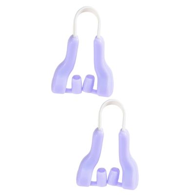 minkissy 2pcs Nose up Lifting Shaping Silicone Clip Straightening Bridge Corrector Beauty Tool for Women Girls