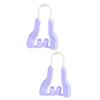 minkissy 2pcs Nose up Lifting Shaping Silicone Clip Straightening Bridge Corrector Beauty Tool for Women Girls view 1