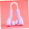 minkissy 2pcs Nose up Lifting Shaping Silicone Clip Straightening Bridge Corrector Beauty Tool for Women Girls view 3