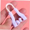 minkissy 2pcs Nose up Lifting Shaping Silicone Clip Straightening Bridge Corrector Beauty Tool for Women Girls view 4