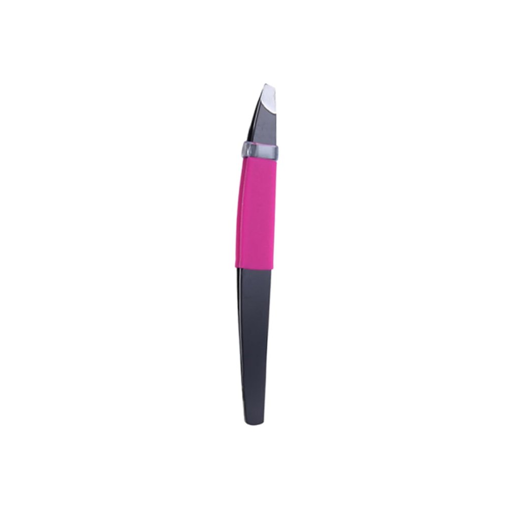FOMIYES 2pcs Stainless Steel Eyebrow Tweezers for Shaping and Grooming and Easy to Clean Essential Eyebrow Accessory for Women and Men