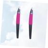 FOMIYES 2pcs Stainless Steel Eyebrow Tweezers for Shaping and Grooming and Easy to Clean Essential Eyebrow Accessory for Women and Men view 4
