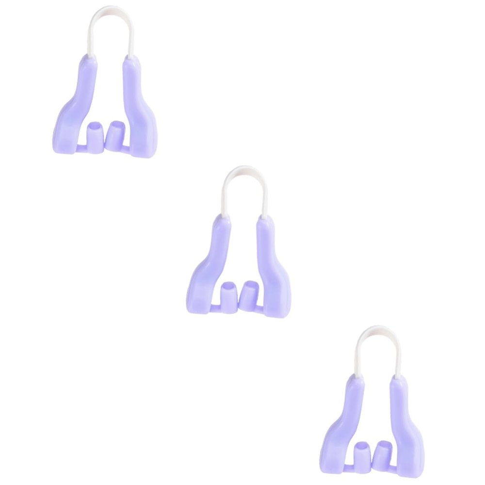 FOMIYES 3pcs Nose up Lifting Shaping Silicone Nose Bridge Straightener Shaping Clip for Women Girls Beauty Tool Face Shaper