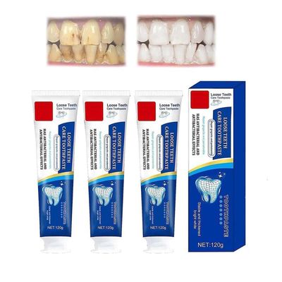 Consentbil Repair Toothpaste,Ginseng Propolis Conservation Toothpaste,Loose Teeth Toothpaste, Deep Cleaning Care Toothpaste,Loose Teeth Repair, Teeth Whitening Fresh Breath (3pcs)