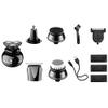 LEONYS Electric Shavers for Men, Washable 5in1 Electric shaver face body electric razor wet dry beard shaving machine groomer hair shaver for men rechargeable set (Color : With box) view 3