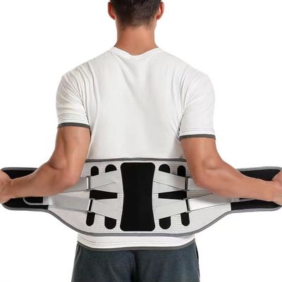 Widen Steel Keel Waist Back Brace For Lower Back Pain Relief Spine Support Lumbar Herniated Disc Sciatica Orthopedic Posture Corrector Belt Men Women (Color : Black, Size : XXL) (Black XL)