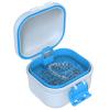 BVN Leak-Proof Denture Bath & Soaking Container, Portable Denture Case with Drainage Basket, BPA-Free Retainer Box for Orthodontic Care, Travel-Friendly Storage for All Dental Appliances view 1