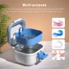 BVN Leak-Proof Denture Bath & Soaking Container, Portable Denture Case with Drainage Basket, BPA-Free Retainer Box for Orthodontic Care, Travel-Friendly Storage for All Dental Appliances view 2