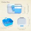 BVN Leak-Proof Denture Bath & Soaking Container, Portable Denture Case with Drainage Basket, BPA-Free Retainer Box for Orthodontic Care, Travel-Friendly Storage for All Dental Appliances view 3