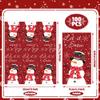 100 PCS Christmas Snowman Napkins Winter Snowflake Guest Napkins 3 Ply Let It Snow Paper Hand Towels Merry Christmas Disposable Dinner Napkins for Christmas Party Home Kitchen Bathroom Table Decor view 2