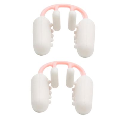 Beavorty 2pcs Nose Lifting Shaper Beauty Tool Nose Shaper Bridge Clip up Clip for Women Trimmer for Girls