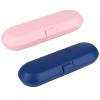 Cosmos Pack of 2 Plastic Travel Case Toothbrush Carrying Case Holder Container Compatible with Oral B Pro and also for Sonicare & Other Toothbrush view 1