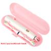 Cosmos Pack of 2 Plastic Travel Case Toothbrush Carrying Case Holder Container Compatible with Oral B Pro and also for Sonicare & Other Toothbrush view 2
