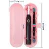 Cosmos Pack of 2 Plastic Travel Case Toothbrush Carrying Case Holder Container Compatible with Oral B Pro and also for Sonicare & Other Toothbrush view 3