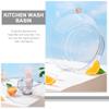 Yardwe Plastic Multi-use Wash Basin for Face Cleansing Household Sink Compact Design for Laundry Camping and Care Sturdy Thickened Plastic Capacity view 4