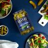 Krakus Pickled Dill Cucumbers 920g - Sweet & Sour Taste - Crispy Gherkins - Delicious Condiment - Ready to Serve - Glass Jar view 2
