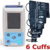 DOUKI 24 Hours Ambulatory Blood Pressure Monitoring System ABPM Ambulatory Blood Pressure Analysis System Blood Pressure Recorder Detector 6 Cuffs view 2