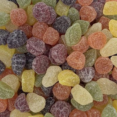 Fruit Pastilles LARGE RETAIL Sweet Shop Jar by The Gourmet Sweet Company