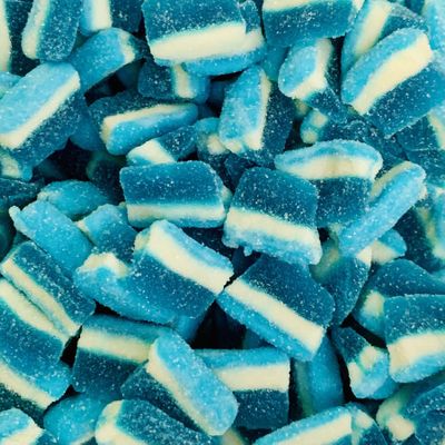 Fizzy Raspberry Slices LARGE RETAIL Sweet Shop Jar by The Gourmet Sweet Company