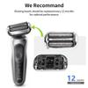 YanBan Shaver Replacement Head (Shaver Foil & Cutter Head), Compatible with Braun 73S Generation Series 7 Electric Shaver 7020, 7027, 7071, 7075 and 7085 Razor Accessories view 3
