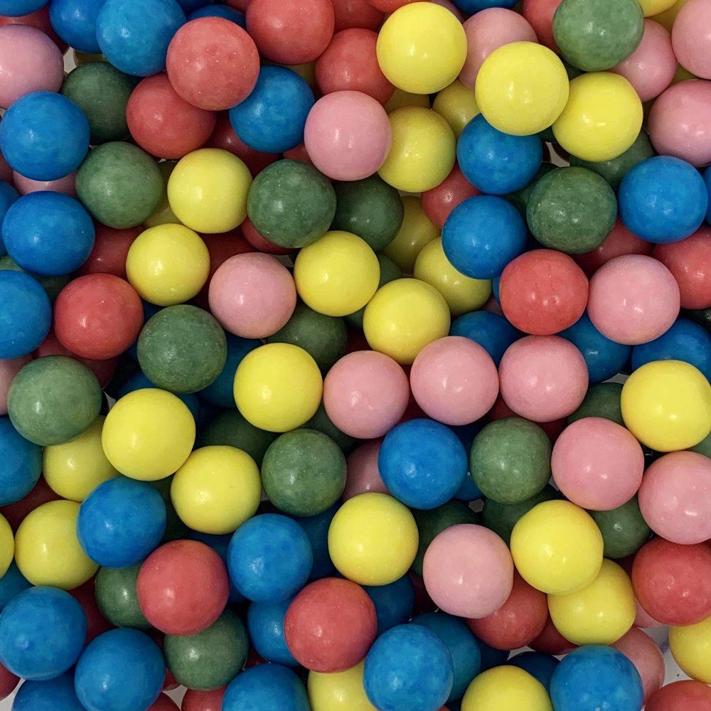Bubblegum Balls LARGE RETAIL Sweet Shop Jar by The Gourmet Sweet Company