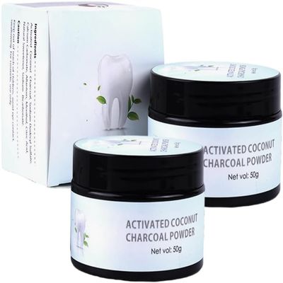 EXQST Teeth WhiteningActivated Coconut Charcoal Teeth Whitening PowderNatural Coconut CharcoalTeeth Whitening PowderTeeth Powder