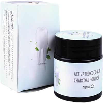 EXQST Teeth WhiteningActivated Coconut Charcoal Teeth Whitening PowderNatural Coconut CharcoalTeeth Whitening PowderTeeth Powder
