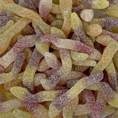 Fizzy Jelly Snakes LARGE RETAIL Sweet Shop Jar by The Gourmet Sweet Company