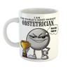 I am The World's Most Modest Obstetrician Smug Mug Sarcastic, 11 oz Ceramic Mug view 1