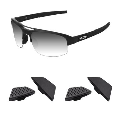 Acefrog 2 Pairs Upgraded Nose Pads for Oakley Mercenary OO9424 Sunglasses, Push-in Nose Piece Replacement, Anti-Slip, Black
