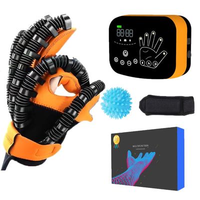 Taifuan Rehabilitation Robotic Gloves For Arthritis, Stroke Patients - Hand Exercise Recovery Equipment With USB Charging - Left Hand, Therapeutic Gloves