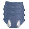 REUset Women's Washable Anti-Urinary Panties, 3 x Incontinence Panties, Breathable, Washable Waterproof, Menstrual Panties for Menstrual Cycle, C, 3XL view 1