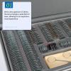 TsoLay Optical Trial Lens Kit, 232 Pcs Metal Rim Ophthalmic Lenses with Aluminium Case, Lens Set Box, 26mm Clear Aperture Precise Degree, Easy To Carry, Suitable for Opticians and Eye Hospitals view 2