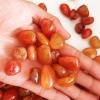100g Natural Irregular Carnelian Rough Red Agate Raw Crushed StoneCrystals Quartz Mineral Mozambique Craft Decor Accessories view 1