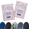 Trainer Armour Brit Patch (formerly Big Toe Hole Preventer for fabric footwear. Self-adhesive patches with a clever applicator. Also used for footwear repair (Black, LEFT FOOT ONLY) view 1