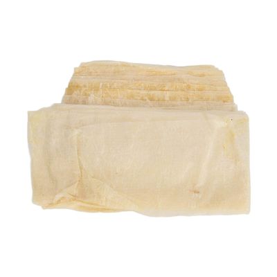 Drying Sausage Casing, 50mm Flat Diameter Sausage Maker Casing Quick and Easy to Cook Cured Sausage Casing Unique Flavors Edible Drying Sausage Casing