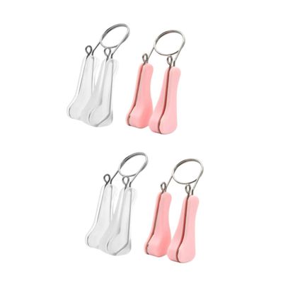 FOMIYES 4pcs Nose up Lifting Shaping Shaper Nose Bridge Straightener Beauty Tool Shaping Clip Lifting Clip for Women Girls Ladies