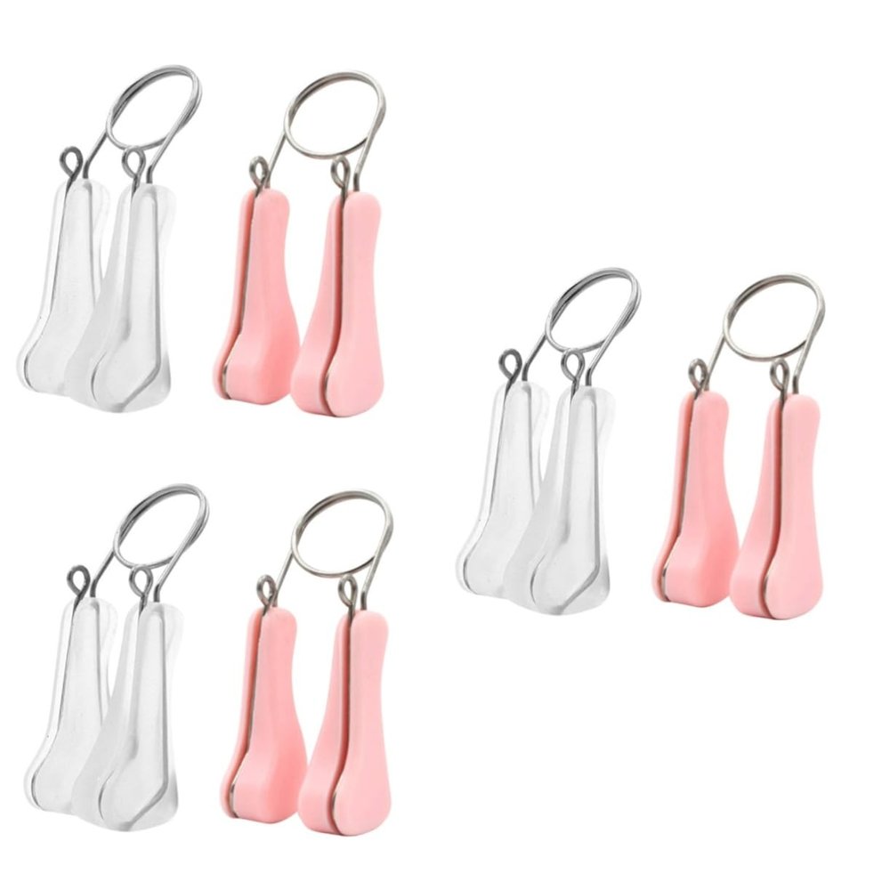 FOMIYES 6pcs Nose up Lifting Shaping Clip Straightening Bridge Corrector Beauty Tool for Women Girls Ladies Nose up Clip Shaping